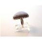 Native Sterling Silver & Blue Lace Agate Ring Sz 9