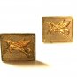 Vintage Sterling Silver Pegasus The Flying Horse Cufflinks By Swank 7715