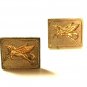 Vintage Sterling Silver Pegasus The Flying Horse Cufflinks By Swank 7715