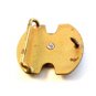 Vintage American Eagle Solid Brass Belt Buckle