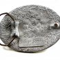 Western Cowboy Cross Belt Buckle by Silver Strike 3D