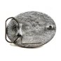 Western Cowboy Cross Belt Buckle by Silver Strike 3D