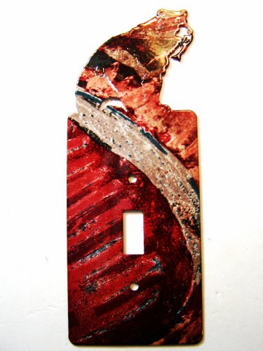 Bear Single Light Switch Cover Plate by LaZart 02161511111S