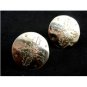 True Vintage Large Southwest Concho Cufflinks Unmarked 110614