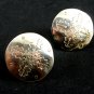True Vintage Large Southwest Concho Cufflinks Unmarked 110614