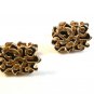 Vintage Gold Tone Nuggett Cufflinks