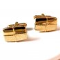 Vintage Hickok Gold Tone Present / Package Cufflinks
