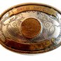 Vintage Ya Te Hea Don't Lie Don't Steal 2 Tone Belt Buckle