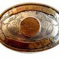 Vintage Ya Te Hea Don't Lie Don't Steal 2 Tone Belt Buckle