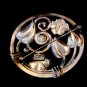 Vintage Lang Sterling Silver Flower Brooch