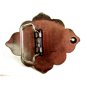 Ladies Victorian Style Silvertone Belt Buckle Unmarked 092214