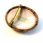 Vintage Hand Painted Portrait of a Lady Brooch Marked Limoge France