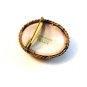 Vintage Hand Painted Portrait of a Lady Brooch Marked Limoge France