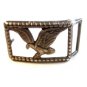 Vintage Silver Tone American Eagle Belt Buckle