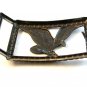 Vintage Silver Tone American Eagle Belt Buckle