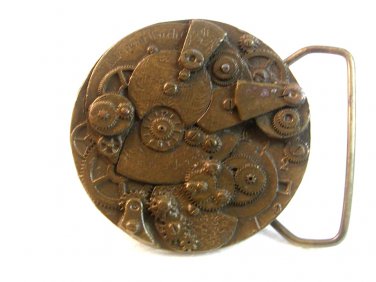Vintage American Watch Co. Inside Parts Belt Buckle