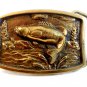 Vintage 1978 John T. Judd Fish Belt Buckle