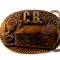 Vintage C.B. Radio Belt Buckle