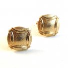 Vintage Gold Tone Cufflinks Signed Anson