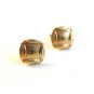Vintage Gold Tone Cufflinks Signed Anson