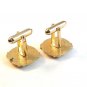 Vintage Gold Tone Cufflinks Signed Anson