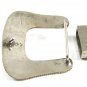 Large Western Cowboy 2 Tone Letter / Initial S Belt Buckle Marked Mexico 111214