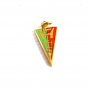 1960's A. H. S. High School Enameled Pennant Charm 61814