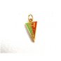 1960's A. H. S. High School Enameled Pennant Charm 61814
