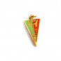 1960's A. H. S. High School Enameled Pennant Charm 61814