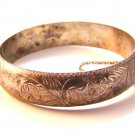 Vintage Siam Sterling Silver Bangle Bracelet