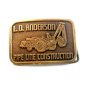 Vintage L. D. Anderson Pipe Line Construction Belt Buckle