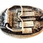 Vintage Siskiyou Mennonite Aid Plan MAP of the U.S. 100th Anniversary Belt Buckl