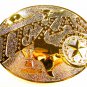 Vintage 2 Tone Texas Longhorn Map etc Belt Buckle Unbranded 62915