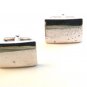 Vintage LaMode Sterling Silver Rectangle Cufflinks