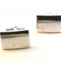 Vintage LaMode Sterling Silver Rectangle Cufflinks
