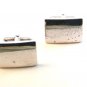 Vintage LaMode Sterling Silver Rectangle Cufflinks