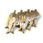 Vintage Mexican Taxco Sterling Silver Group of People Brooch