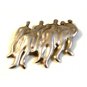 Vintage Mexican Taxco Sterling Silver Group of People Brooch