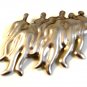 Vintage Mexican Taxco Sterling Silver Group of People Brooch
