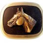 Vintage Horse Head Western Cowboy Belt Buckle Made in U.S.A.