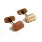 1930s - 1950's Classy Goldtone Cufflinks Unmarked 12182013ab