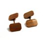 1930s - 1950's Classy Goldtone Cufflinks Unmarked 12182013ab