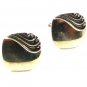 1960's - 70's Silvertone Cufflinks Unbranded 71515a