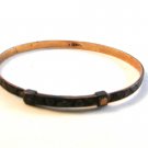Victorian Gold Filled with Heart Adjustable Baby Bracelet