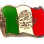 Vintage Flag of Mexico Belt Buckle Made in U.S.A. by Buckle Bakery