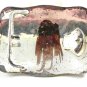 Crumline Silver & Gold Tone Duck / Goose Belt Buckle 11042013