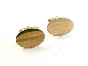 Vintage Gold Tone Cufflinks by Anson