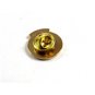 1960's-1970's Goldtone & Black Association of Graduates 20 Year Pin 72414