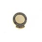 1960's-1970's Goldtone & Black Association of Graduates 20 Year Pin 72414