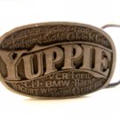 Vintage 1986 Yuppie Belt Buckle Made in U.S.A. by C&J